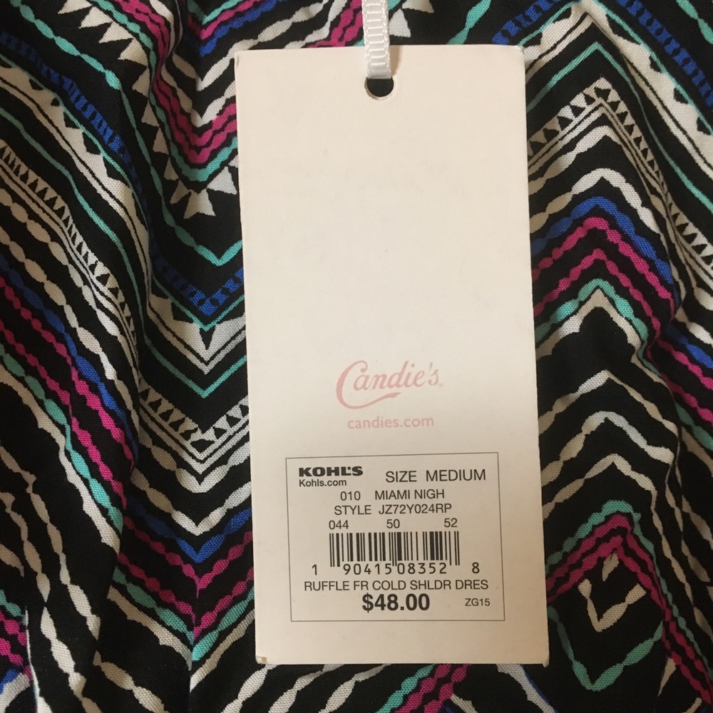Colorful Geometric Pattern Dress - Picture 8 of 8